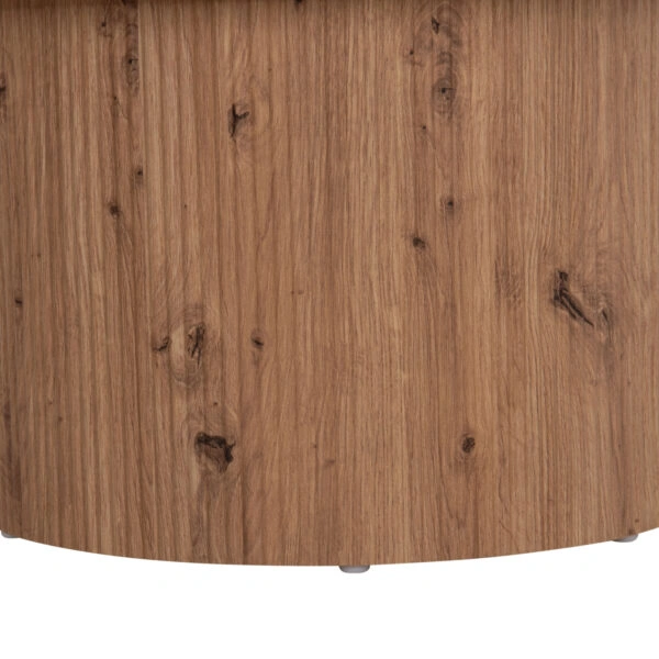 ΤΡΑΠΕΖΙ ΣΑΛΟΝΙΟΥ TWIL HM18325 ΚΕΡΑΜΙΚΟ TOP ΟΨΗ ΤΡΑΒΕΡΤΙΝΑΣ-MDF ΒΑΣΗ Φ80x40Υεκ