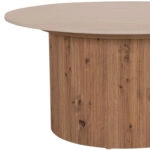 ΤΡΑΠΕΖΙ ΣΑΛΟΝΙΟΥ TWIL HM18325 ΚΕΡΑΜΙΚΟ TOP ΟΨΗ ΤΡΑΒΕΡΤΙΝΑΣ-MDF ΒΑΣΗ Φ80x40Υεκ