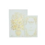 Artekko Book Διακοσμητικά Βιβλία MDF με Αποθηκευτικό Χώρο σε Λευκό με Χρυσό 2pcs