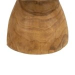 Artekko Woody Καφέ Διακοσμητική Πιατέλα από Ξύλο Teak (30x30x14)cm