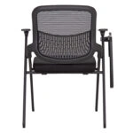 ΚΑΡΕΚΛΑ ΣΥΝΕΔΡΙΟΥ ΠΤΥΣΣΟΜΕΝΗ ΜΕ ΑΝΑΛΟΓΙΟ DENO HM1209.01 MESH ΥΦΑΣΜΑ ΜΑΥΡΟ 60x59x87Υεκ.