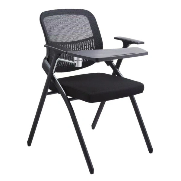 ΚΑΡΕΚΛΑ ΣΥΝΕΔΡΙΟΥ ΠΤΥΣΣΟΜΕΝΗ ΜΕ ΑΝΑΛΟΓΙΟ DENO HM1209.01 MESH ΥΦΑΣΜΑ ΜΑΥΡΟ 60x59x87Υεκ.