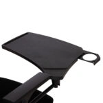 ΚΑΡΕΚΛΑ ΣΥΝΕΔΡΙΟΥ ΠΤΥΣΣΟΜΕΝΗ ΜΕ ΑΝΑΛΟΓΙΟ DENO HM1209.01 MESH ΥΦΑΣΜΑ ΜΑΥΡΟ 60x59x87Υεκ.