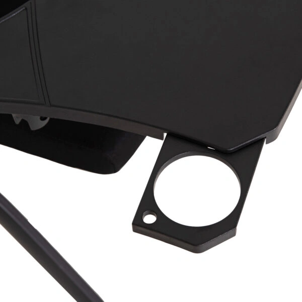 ΚΑΡΕΚΛΑ ΣΥΝΕΔΡΙΟΥ ΠΤΥΣΣΟΜΕΝΗ ΜΕ ΑΝΑΛΟΓΙΟ DENO HM1209.01 MESH ΥΦΑΣΜΑ ΜΑΥΡΟ 60x59x87Υεκ.