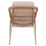 ΠΟΛΥΘΡΟΝΑ ΑΛΟΥΜΙΝΙΟΥ GALDIN HM6272.03 ΚΑΠΟΥΤΣΙΝΟ-P.E.RATTAN-ΜΠΕΖ ΥΦΑΣΜΑ 65x60x76Υεκ