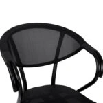 ΠΟΛΥΘΡΟΝΑ ΑΛΟΥΜΙΝΙΟΥ CLAY BAMBOO LOOK ΜΑΥΡΗ ΜΕ TEXTLINE HM5025.02 59x60x82 cm