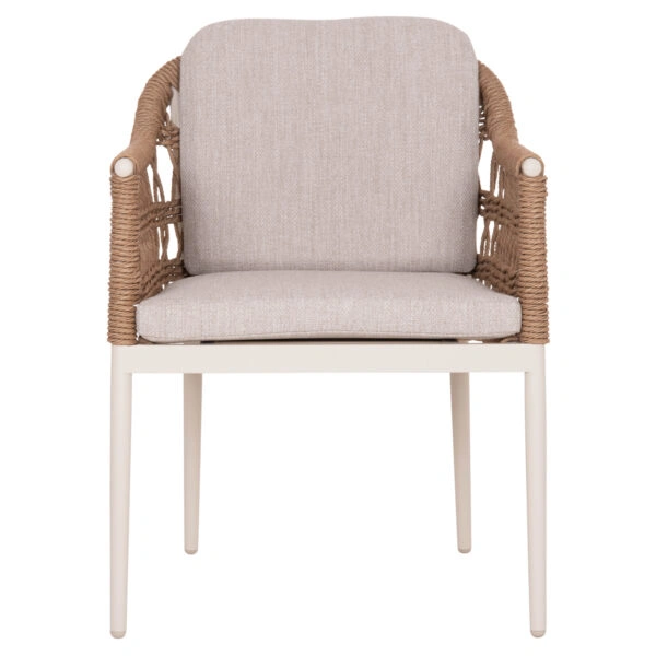 ΠΟΛΥΘΡΟΝΑ BOXER HM6556.02 ΑΛΟΥΜΙΝΙΟ & ΜΑΞΙΛΑΡΙΑ ΜΠΕΖ-TWIST WICKER 61x59x78,5Yεκ