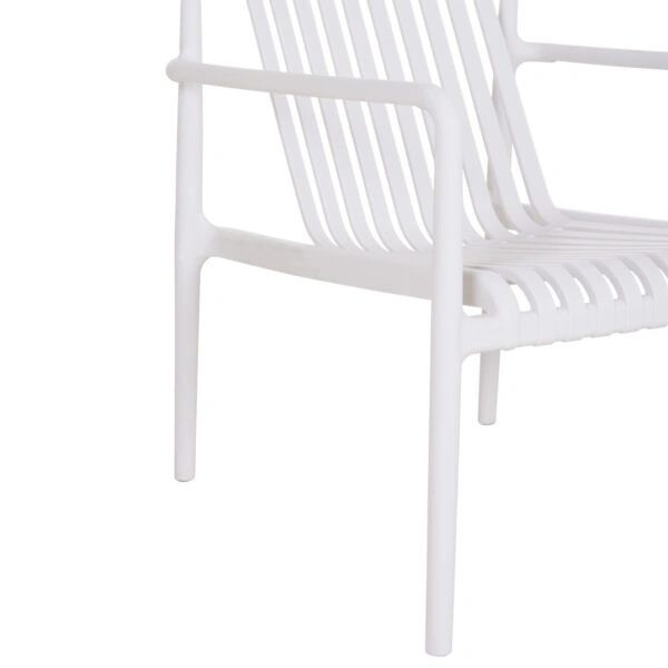 ΠΟΛΥΘΡΟΝΑ LOUNGE ΕΞΩΤ.ΧΩΡΟΥ MALEN HM6626.01 ΛΕΥΚΟ ΠΟΛΥΠΡΟΠΥΛΕΝΙΟ 66x77x76Υεκ