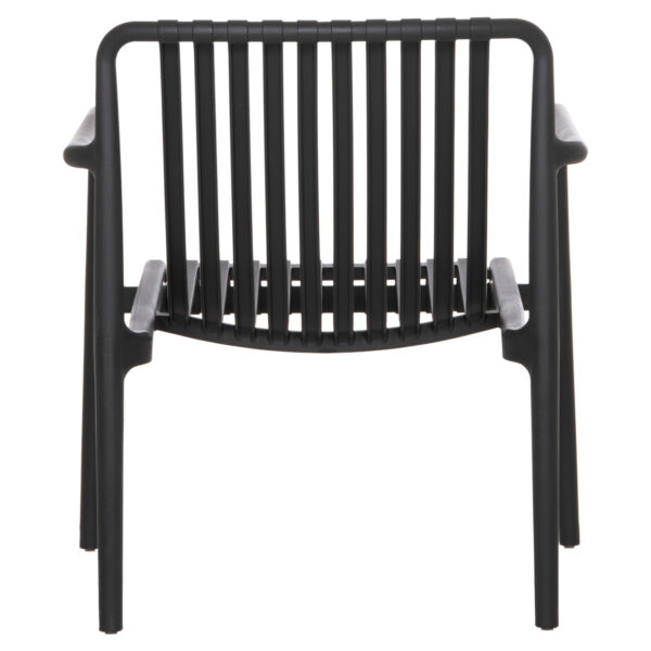 ΠΟΛΥΘΡΟΝΑ LOUNGE ΕΞΩΤ.ΧΩΡΟΥ MALEN HM6626.02 ΜΑΥΡΟ ΠΟΛΥΠΡΟΠΥΛΕΝΙΟ 66x77x76Υεκ