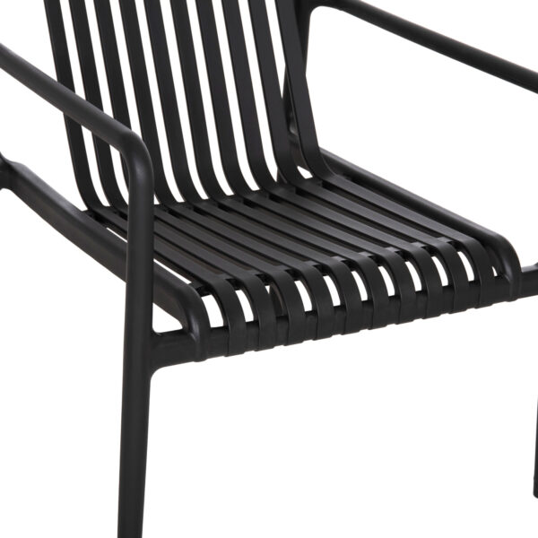 ΠΟΛΥΘΡΟΝΑ LOUNGE ΕΞΩΤ.ΧΩΡΟΥ MALEN HM6626.02 ΜΑΥΡΟ ΠΟΛΥΠΡΟΠΥΛΕΝΙΟ 66x77x76Υεκ