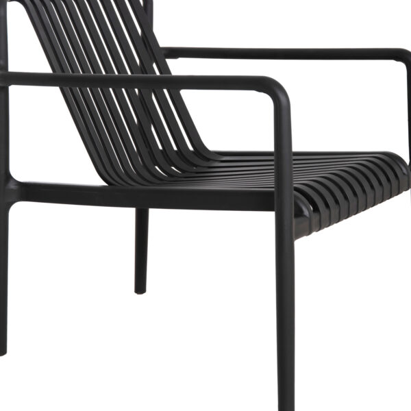 ΠΟΛΥΘΡΟΝΑ LOUNGE ΕΞΩΤ.ΧΩΡΟΥ MALEN HM6626.02 ΜΑΥΡΟ ΠΟΛΥΠΡΟΠΥΛΕΝΙΟ 66x77x76Υεκ