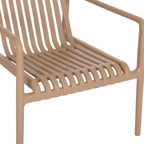 ΠΟΛΥΘΡΟΝΑ LOUNGE ΕΞΩΤ.ΧΩΡΟΥ MALEN HM6626.04 ΚΑΠΟΥΤΣΙΝΟ ΠΟΛΥΠΡΟΠΥΛΕΝΙΟ 66x77x76Υεκ