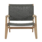 ΠΟΛΥΘΡΟΝΑ LOUNGE MONTER HM6241.02 ΞΥΛΟ ΑΚΑΚΙΑΣ ΦΥΣΙΚΟ-ΣΧΟΙΝΙ ΓΚΡΙ 78x62x67Υεκ