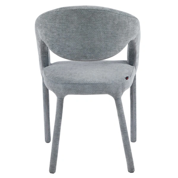 ΠΟΛΥΘΡΟΝΑ ΤΡΑΠΕΖΑΡΙΑΣ OFILIA HM18363.01 ΑΝΟΙΧΤΟ ΓΚΡΙ ΥΦΑΣΜΑ 58x54,5x85,5Υεκ