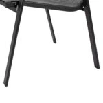 ΣΕΤ ΤΡΑΠΕΖΑΡΙΑΣ 7ΤΜΧ 140X80 BRUNO & 6TMX LEON ΠΟΛΥΘΡΟΝΑ ΓΚΡΙ