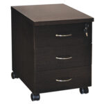 ΣΥΡΤΑΡΙΕΡΑ ΓΡΑΦΕΙΟΥ ΕΠΑΓΓΕΛΜΑΤΙΚΗ CAITLYN HM2011.02 WENGE ΜΕ 3ΣΥΡΤΑΡΙΑ 38X48X53cm