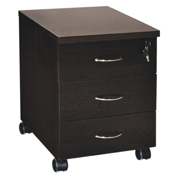 ΣΥΡΤΑΡΙΕΡΑ ΓΡΑΦΕΙΟΥ ΕΠΑΓΓΕΛΜΑΤΙΚΗ CAITLYN HM2011.02 WENGE ΜΕ 3ΣΥΡΤΑΡΙΑ 38X48X53cm