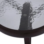 ΤΡΑΠΕΖΙ BRUNO 150X90Χ72Υεκ. ΚΑΦΕ ΜΕΤΑΛΛΙΚΟ ΜΕ ΓΥΑΛΙΝΗ ΕΠΙΦΑΝΕΙΑ HM5145.02