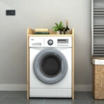 Έπιπλο πλυντηρίου Toren Megapap χρώμα φυσικό οξιάς 65x60x100εκ.