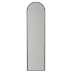 Καθρέπτης δαπέδου - τοίχου Agalu Μegapap χρώμα sencron black 40x150εκ.