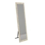 Καθρέπτης δαπέδου - τοίχου Lalu Μegapap χρώμα travertine 40x150εκ.