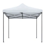 Κιόσκι - Gazebo Bari Megapap πτυσσόμενο μεταλλικός σκελετός - αδιάβροχο ύφασμα χρώμα λευκό 3x3x3,10m.