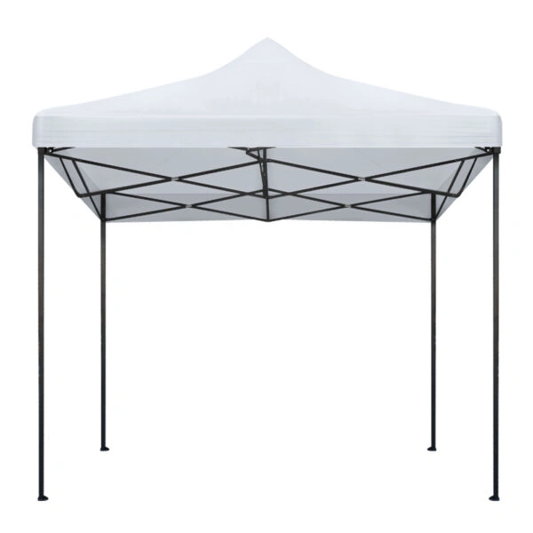 Κιόσκι - Gazebo Bari Megapap πτυσσόμενο μεταλλικός σκελετός - αδιάβροχο ύφασμα χρώμα λευκό 3x3x3,10m.