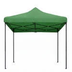 Κιόσκι - Gazebo Bari Megapap πτυσσόμενο μεταλλικός σκελετός - αδιάβροχο ύφασμα χρώμα πράσινο 3x3x3,10m.