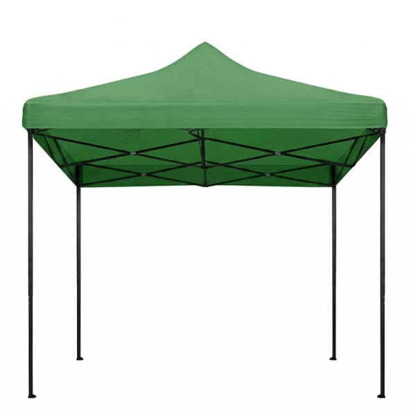 Κιόσκι - Gazebo Bari Megapap πτυσσόμενο μεταλλικός σκελετός - αδιάβροχο ύφασμα χρώμα πράσινο 3x3x3,10m.