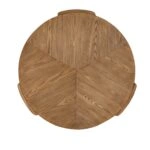 Artekko Lume Καφέ MDF Τραπέζι Σαλονιού (81.2x81.2x41.5)cm