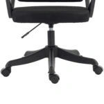 ΚΑΡΕΚΛΑ ΓΡΑΦΕΙΟΥ FRANTIC HM1224.01 ΜΑΥΡO MESH & ΠΟΛΥΠΡΟΠΥΛΕΝΙΟ 60x60x134Υεκ