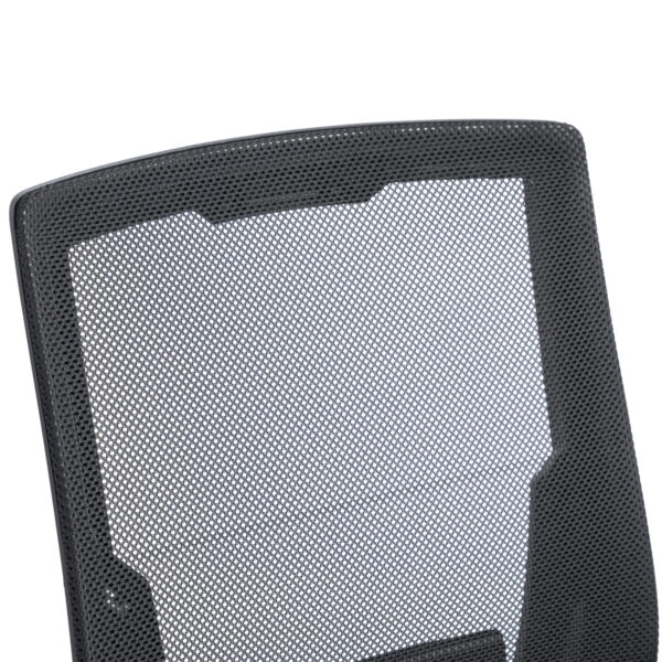 ΚΑΡΕΚΛΑ ΓΡΑΦΕΙΟΥ ZENITH HM1225.01 PP & MESH ΥΦΑΣΜΑ--ΜΑΥΡΟ 60x60x92-100Υεκ