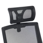 ΚΑΡΕΚΛΑ ΓΡΑΦΕΙΟΥ MATRON HM1226.01 ΜΑΥΡO PP & MESH ΥΦΑΣΜΑ 47x47x128Υεκ