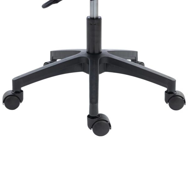ΚΑΡΕΚΛΑ ΓΡΑΦΕΙΟΥ MATRON HM1226.01 ΜΑΥΡO PP & MESH ΥΦΑΣΜΑ 47x47x128Υεκ