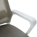 ΚΑΡΕΚΛΑ ΓΡΑΦΕΙΟΥ VELOCITY HM1229.02 ΛΕΥΚΟ PP--ΑΝΟΙΧΤΟ ΓΚΡΙ MESH 61x62x123Υεκ