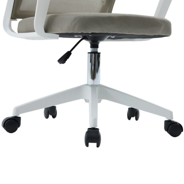 ΚΑΡΕΚΛΑ ΓΡΑΦΕΙΟΥ VELOCITY HM1229.02 ΛΕΥΚΟ PP--ΑΝΟΙΧΤΟ ΓΚΡΙ MESH 61x62x123Υεκ