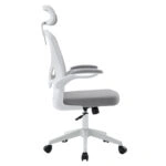 ΚΑΡΕΚΛΑ ΓΡΑΦΕΙΟΥ FLOATER HM1230.02 ΛΕΥΚΟ PP--ΑΝΟΙΧΤΟ ΓΚΡΙ MESH 62x62x106-116Υεκ