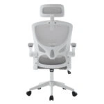 ΚΑΡΕΚΛΑ ΓΡΑΦΕΙΟΥ FLOATER HM1230.02 ΛΕΥΚΟ PP--ΑΝΟΙΧΤΟ ΓΚΡΙ MESH 62x62x106-116Υεκ