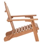 ΠΟΛΥΘΡΟΝΑ LOUNGE ΠΤΥΣΣΟΜΕΝΗ SKALL HM6619 ΞΥΛΟ TEAK ΦΥΣΙΚΟ 70x89x95Υεκ.