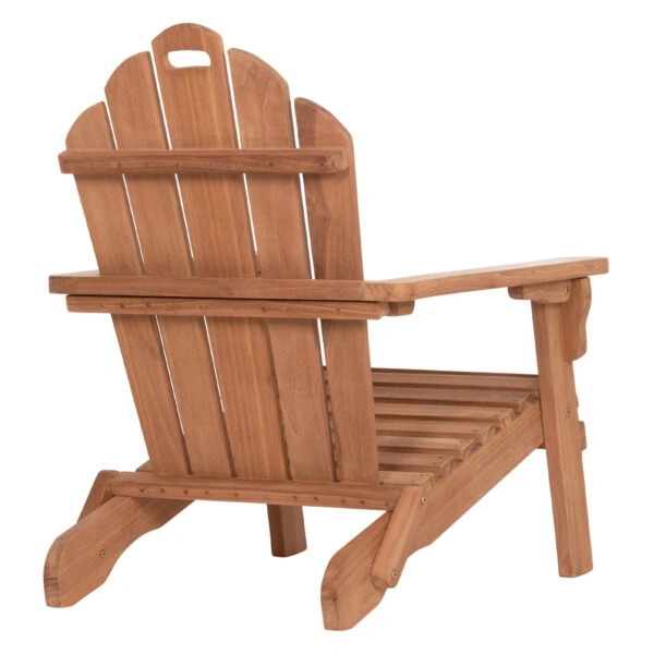 ΠΟΛΥΘΡΟΝΑ LOUNGE ΠΤΥΣΣΟΜΕΝΗ SKALL HM6619 ΞΥΛΟ TEAK ΦΥΣΙΚΟ 70x89x95Υεκ.
