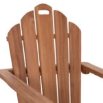ΠΟΛΥΘΡΟΝΑ LOUNGE ΠΤΥΣΣΟΜΕΝΗ SKALL HM6619 ΞΥΛΟ TEAK ΦΥΣΙΚΟ 70x89x95Υεκ.