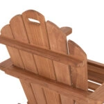 ΠΟΛΥΘΡΟΝΑ LOUNGE ΠΤΥΣΣΟΜΕΝΗ SKALL HM6619 ΞΥΛΟ TEAK ΦΥΣΙΚΟ 70x89x95Υεκ.