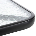 ΣΕΤ ΤΡΑΠΕΖΑΡΙΑΣ ΕΞ.ΧΩΡΟΥ 5ΤΜΧ FIGO HM10880.03 ΤΡΑΠΕΖΙ & ΚΑΡΕΚΛΕΣ ΜΕΤΑΛΛΙΚΑ ΣΕ ΜΑΥΡΟ