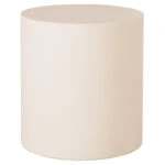 ΤΡΑΠΕΖΙ ΜΕΣΗΣ ΣΤΡΟΓΓΥΛΟ KYOKO HM6592.02 ΜΠΕΖ FIBER CEMENT Φ40x43Υεκ.
