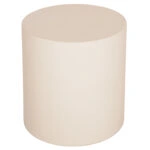 ΤΡΑΠΕΖΙ ΜΕΣΗΣ ΣΤΡΟΓΓΥΛΟ KYOKO HM6592.02 ΜΠΕΖ FIBER CEMENT Φ40x43Υεκ.
