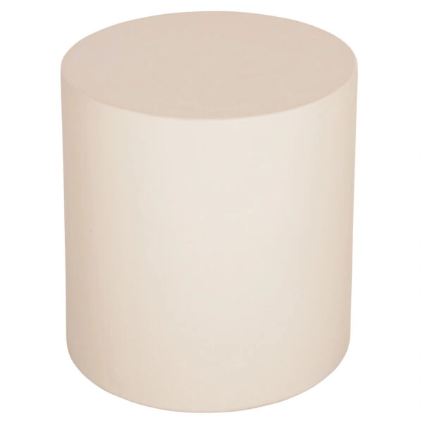 ΤΡΑΠΕΖΙ ΜΕΣΗΣ ΣΤΡΟΓΓΥΛΟ KYOKO HM6592.02 ΜΠΕΖ FIBER CEMENT Φ40x43Υεκ.