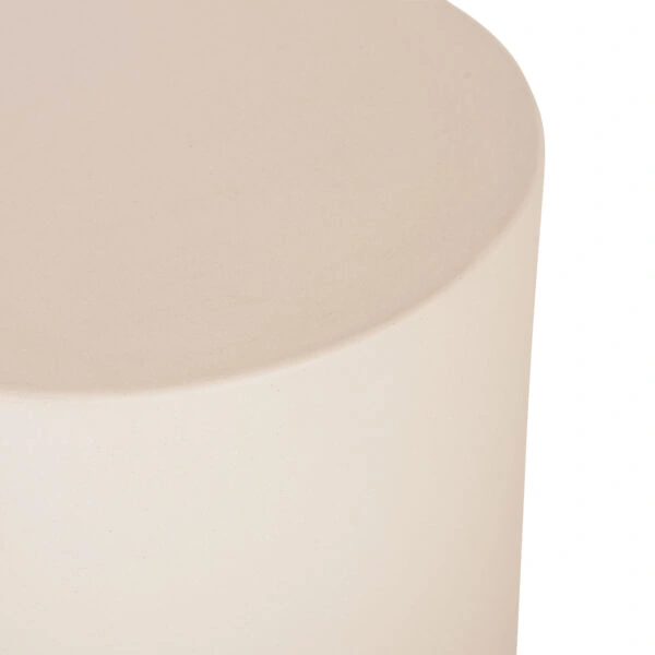ΤΡΑΠΕΖΙ ΜΕΣΗΣ ΣΤΡΟΓΓΥΛΟ KYOKO HM6592.02 ΜΠΕΖ FIBER CEMENT Φ40x43Υεκ.