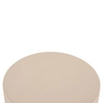 ΤΡΑΠΕΖΙ ΜΕΣΗΣ ΣΤΡΟΓΓΥΛΟ KYOKO HM6592.02 ΜΠΕΖ FIBER CEMENT Φ40x43Υεκ.