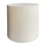 ΤΡΑΠΕΖΙ ΜΕΣΗΣ ΣΤΡΟΓΓΥΛΟ KYOKO HM6592.02 ΜΠΕΖ FIBER CEMENT Φ40x43Υεκ.