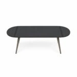 Artekko Rattan Καναπές (160x75x72)cm 2x Πολυθρόνες (76x75x72)cm Τραπέζι με Τζάμι (110x55x42)cm με Πλαστικ Κορδόνι Μεταλλικό Σκελετό Γκρι και Γκρι Μαξιλάρι Σετ/4